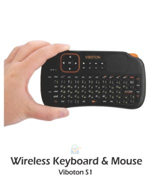 Viboton Touch Pad Wireless Keyboard Mouse S1